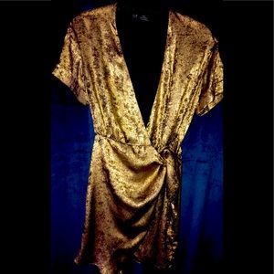 Zara Gold Dress